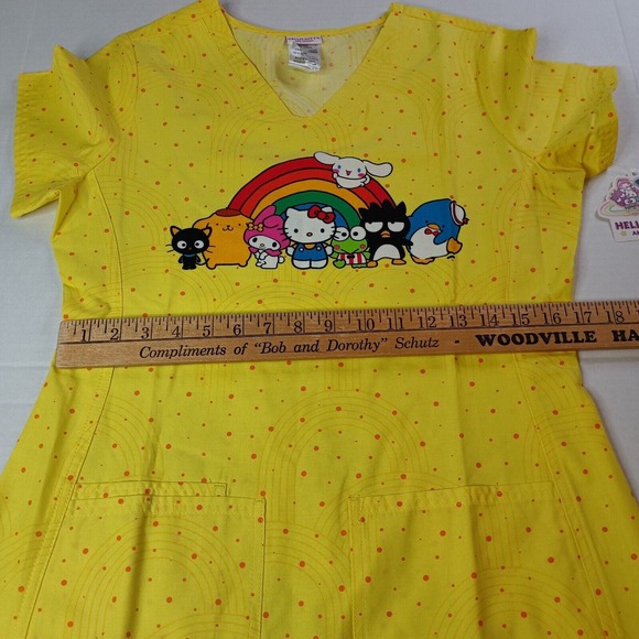 Hello Kitty and Friends Scrub Top - Picture 6 of 8
